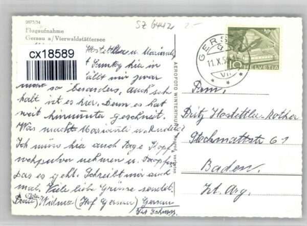 Gersau Vierwaldstaettersee Gersau Fliegeraufnahme – Bild 2
