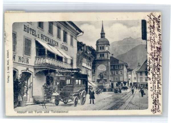 Altdorf UR Hotel zum schwarzen Löwen