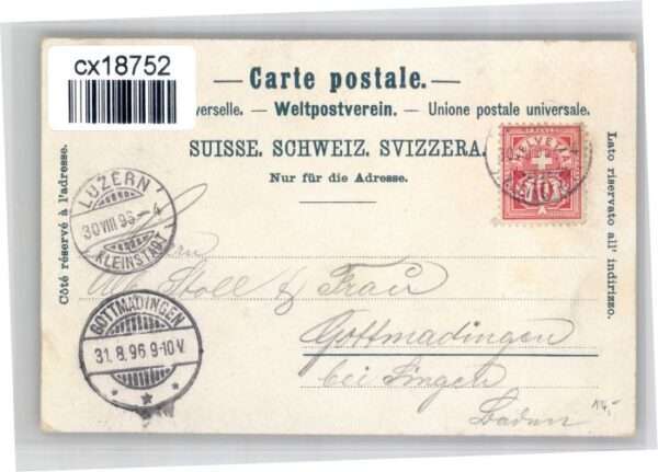 Luzern LU Luzern Gütsch – Bild 2