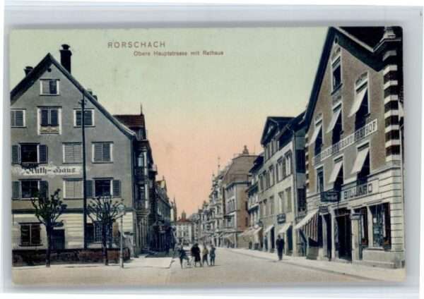 Rorschach Bodensee Rorschach Hauptstrasse Rathaus