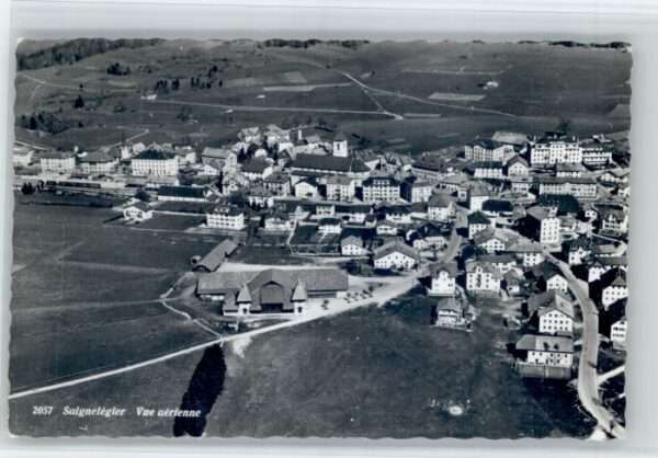 Saignelegier Fliegeraufnahme