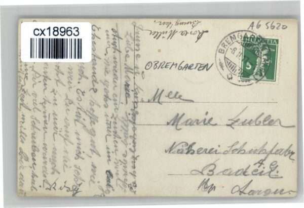 Bremgarten AG Bremgarten [Handschriftlich] – Bild 2