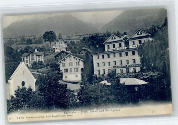 Sachseln OW Sachseln Hotel Kreuz Kirchgasse