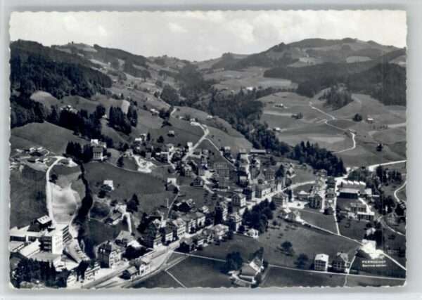 St Gallen SG St Gallen Fliegeraufnahme [Stempelabsch
