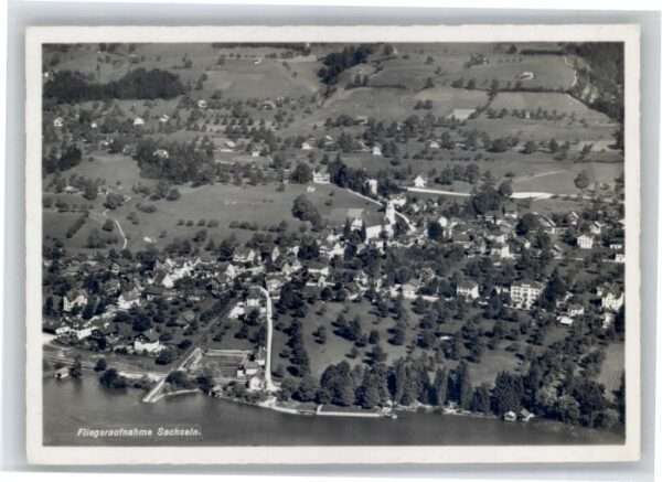 Sachseln OW Sachseln Fliegeraufnahme