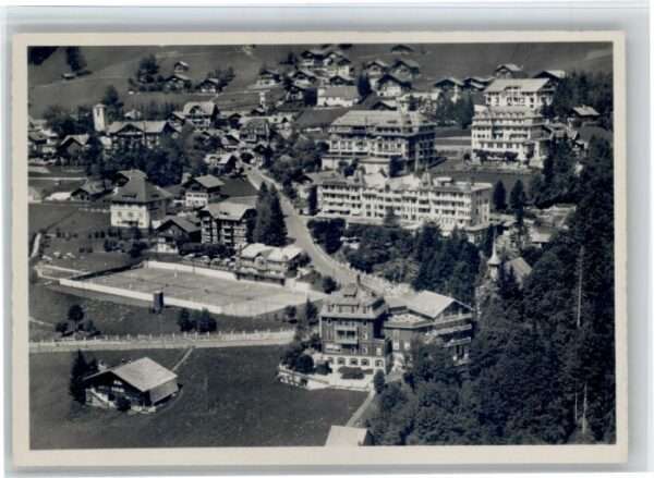 Adelboden Fliegeraufnahme