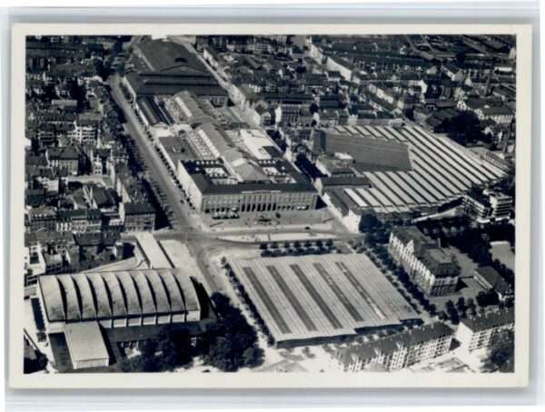 Basel BS Basel Fliegeraufnahme Mustermesse