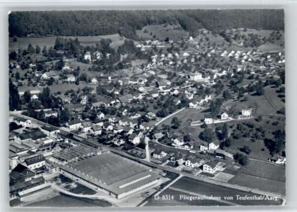 Teufenthal AG Fliegeraufnahme