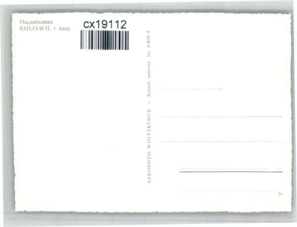 Egliswil Fliegeraufnahme – Bild 2
