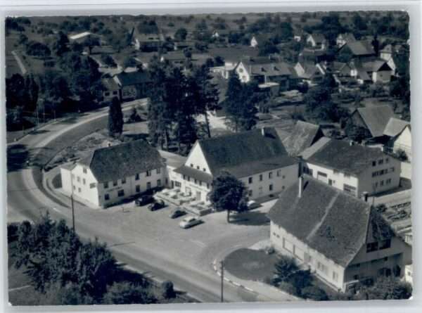 Moehlin otel Gasthaus Adler Fliegeraufnahme