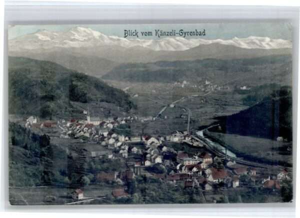 Turbenthal [Stempelabschlag] Känzeli Gyrenbad