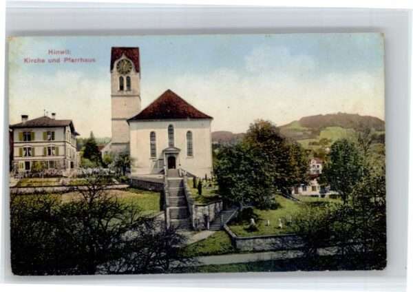 Hinwil Kirche Pfarrhaus
