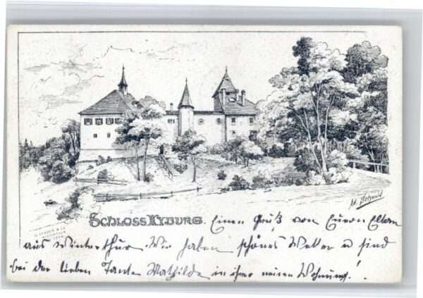 Kyburg Schloss Künstler Schmid