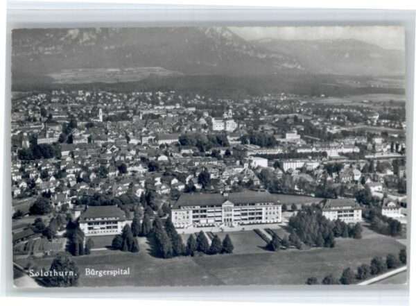 Solothurn Bürgerspital Fliegeraufnahme