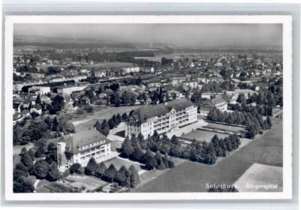Solothurn Bürgerspital Fliegeraufnahme