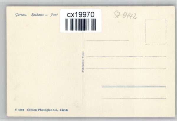 Gersau Vierwaldstaettersee Gersau Rathaus Post – Bild 2