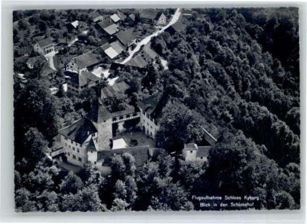Kyburg Schloss Fliegeraufnahme