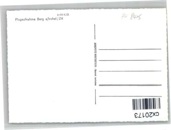 Berg Irchel Fliegeraufnahme – Bild 2