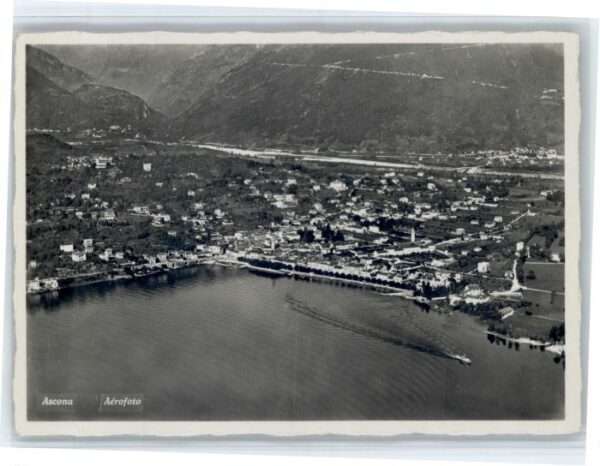 Ascona TI Ascona Fliegeraufnahme
