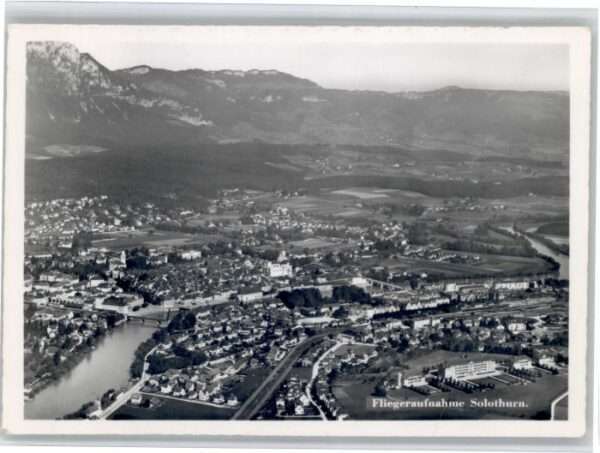 Solothurn Fliegeraufnahme