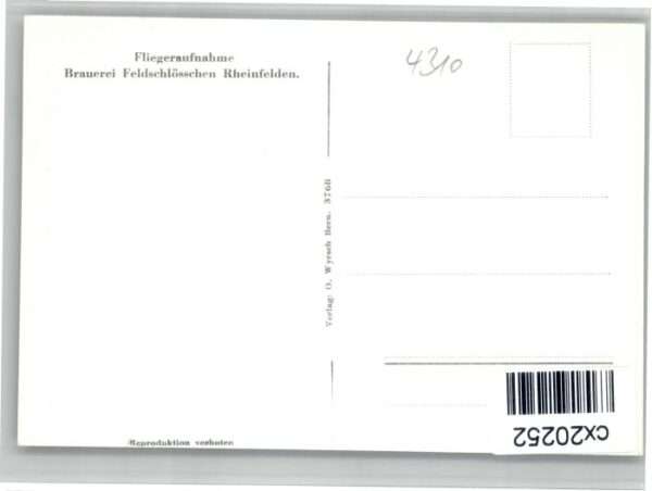 Rheinfelden AG Rheinfelden Brauerei Feldschlösschen Fl – Bild 2
