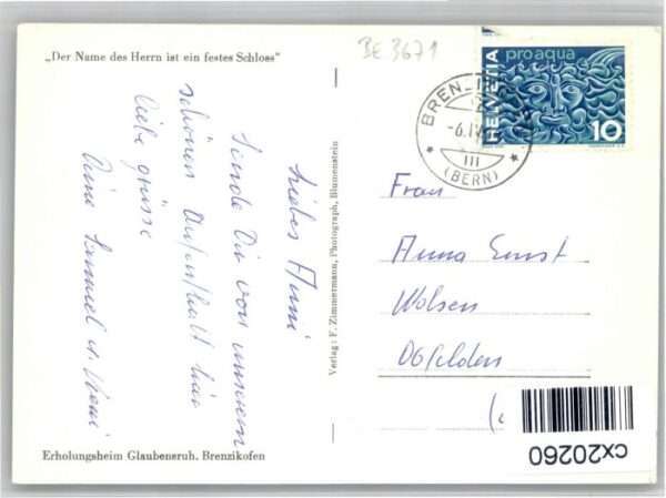 Brenzikofen Erholungsheim Glaubensruh – Bild 2