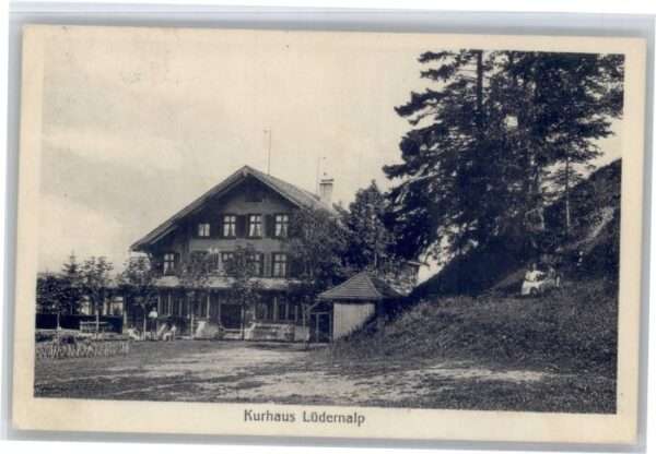 Wasen Emmental BE [Stempelabschlag] Kurhaus Lüderalp