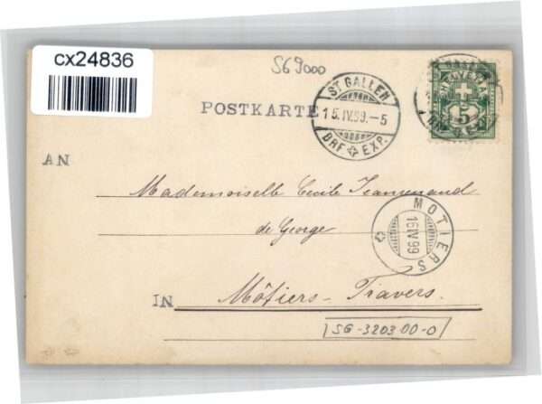 St Gallen SG St Gallen [Handschriftlich] – Bild 2