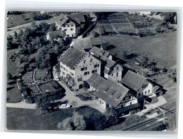 Richterswil Schule Mülene Fliegeraufnahme