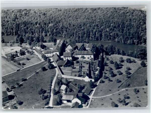 Hermetschwil-Staffeln Fliegeraufnahme Frauen Kloster