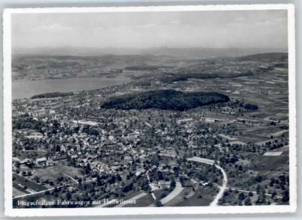 Fahrwangen Fliegeraufnahme Halleilersee