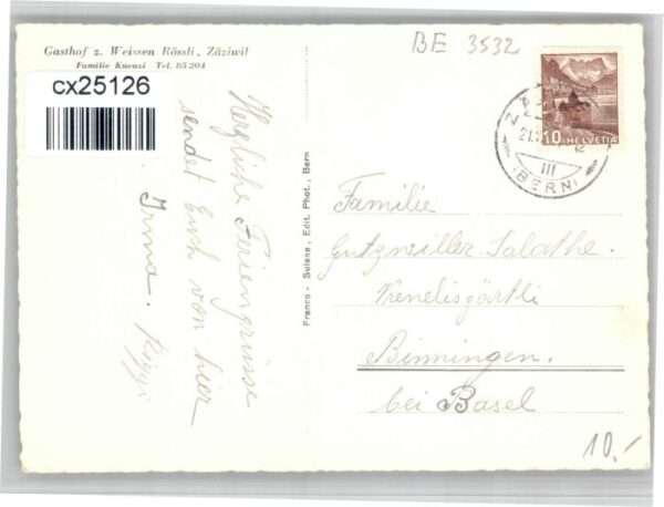 Zaeziwil asthof Weissen Rössli x – Bild 2