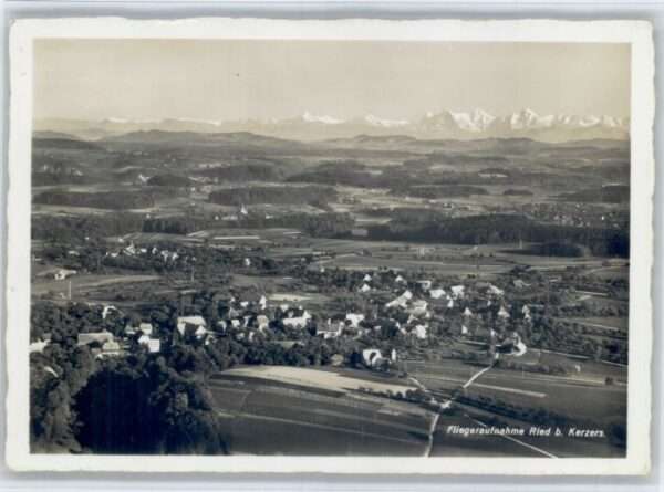 Ried Kerzers Fliegeraufnahme