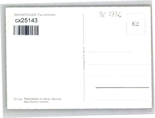 Reconvilier Fliegeraufnahme – Bild 2