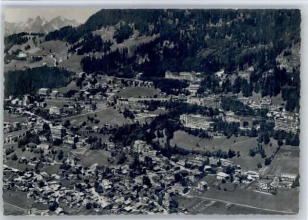 Leysin Fliegeraufnahme