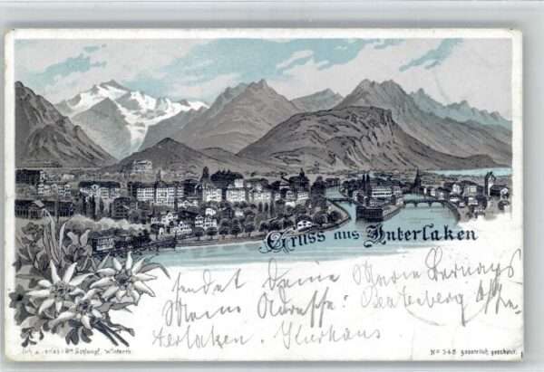 Interlaken BE Interlaken Enzian Brücke