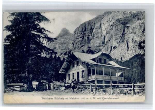 Melchtal Waldhaus Stöckalp Kesselenwand