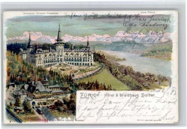 Zuerich otel Waldhaus Künstler Cafe Steinmann x
