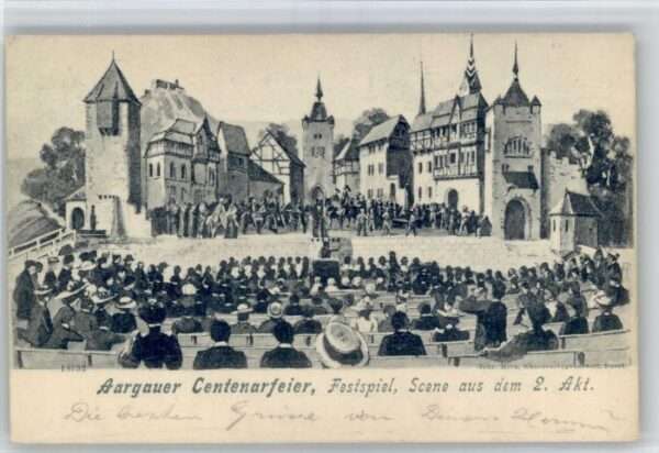 Aarau AG Aarau [Handschriftlich] Aargauer Centen