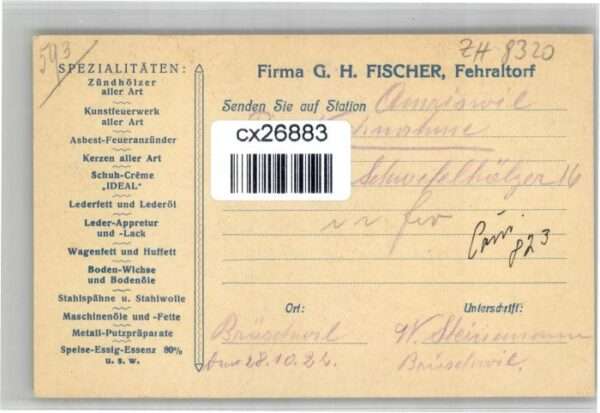 Fehraltorf Firma Fischer – Bild 2