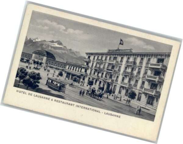 Lausanne VD Lausanne Hotel Restaurant International