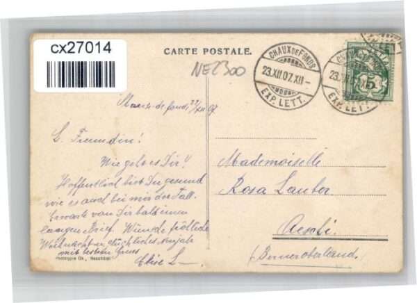 La Chaux-de-Fonds Rue Leopold Robert Tram – Bild 2