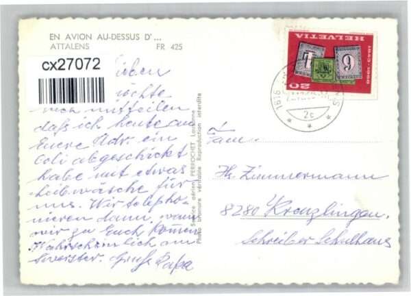 Attalens Fliegeraufnahme – Bild 2
