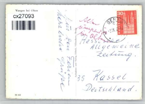 Wangen Olten Fliegeraufnahme – Bild 2