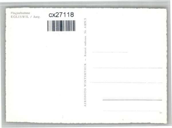 Egliswil Fliegeraufnahme – Bild 2