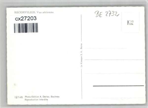 Reconvilier Fliegeraufnahme – Bild 2