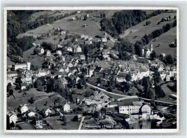 Lichtensteig Fliegeraufnahme Brücke
