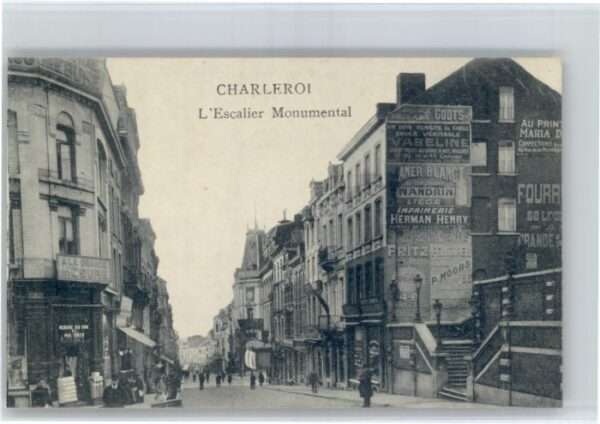 Charleroi Wallonie Charleroi Escalier Monumental