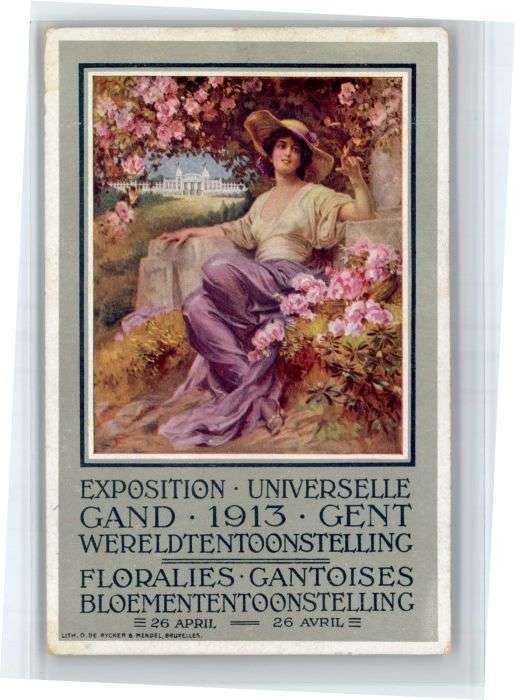 Bruxelles Bruessel Wereldtentoonstelling Floralies Gantois