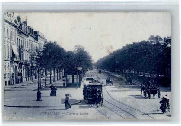 Bruxelles Bruessel Avenue Louise Kutsche